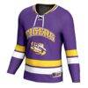 LSU Tigers GameDay Greats Youth Spirit Hockey Jersey - Purple - Side View