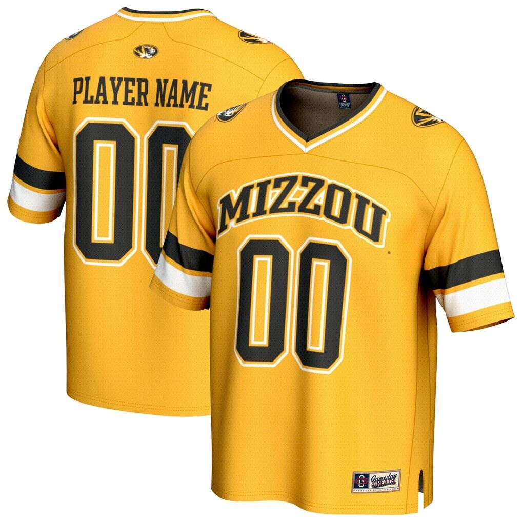 Missouri Tigers GameDay Greats Unisex NIL Pick-A-Player Football Fashion Jersey