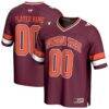 Virginia Tech Hokies GameDay Greats Unisex NIL Pick-A-Player Football Fashion Jersey - - Front View