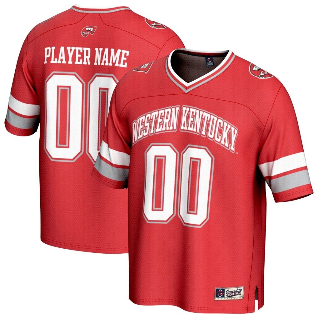 Western Kentucky Hilltoppers GameDay Greats Unisex NIL Pick-A-Player Football Fashion Jersey