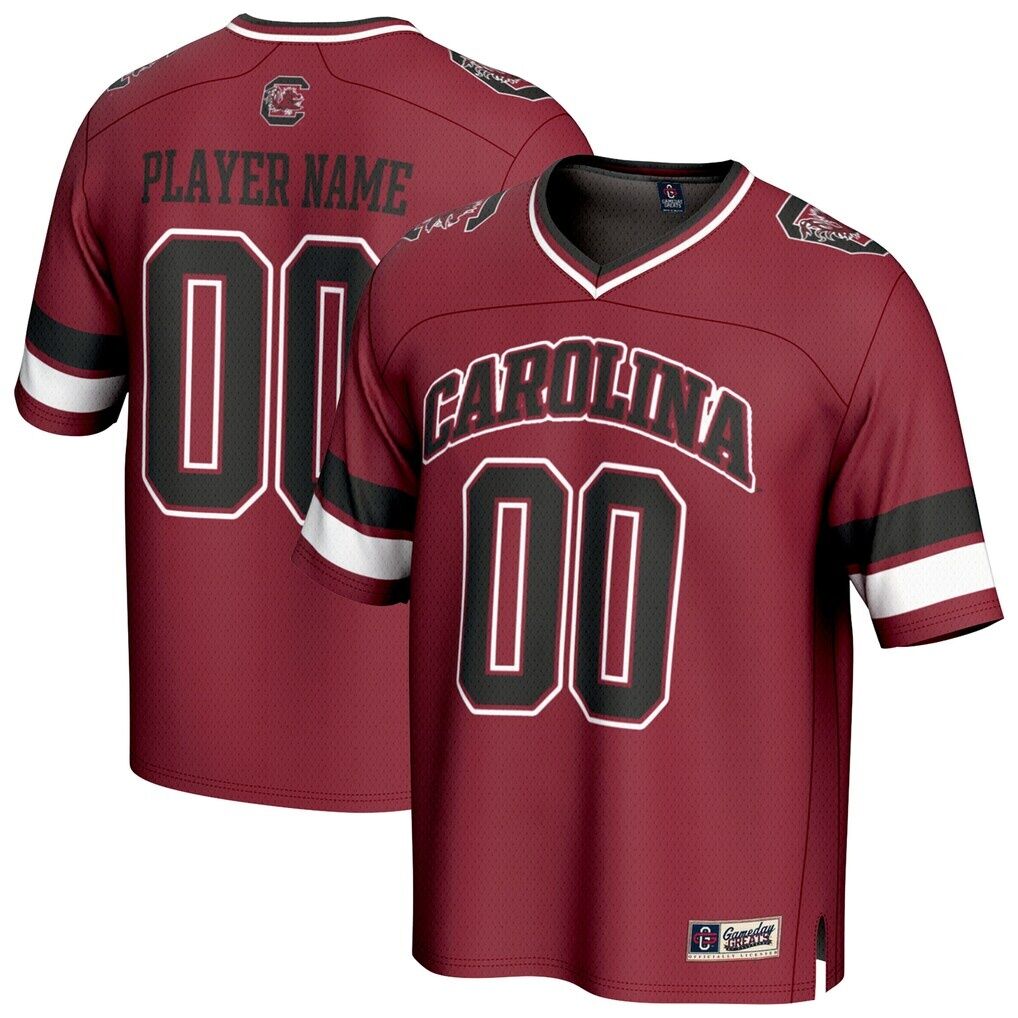 South Carolina Gamecocks GameDay Greats Unisex NIL Pick-A-Player Football Fashion Jersey - Garnet