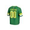 Oregon Ducks GameDay Greats Unisex NIL Pick-A-Player Football Fashion Jersey - Green - Detail View