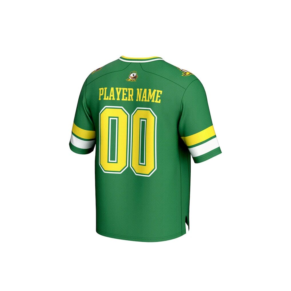 Oregon Ducks GameDay Greats Unisex NIL Pick-A-Player Football Fashion Jersey
