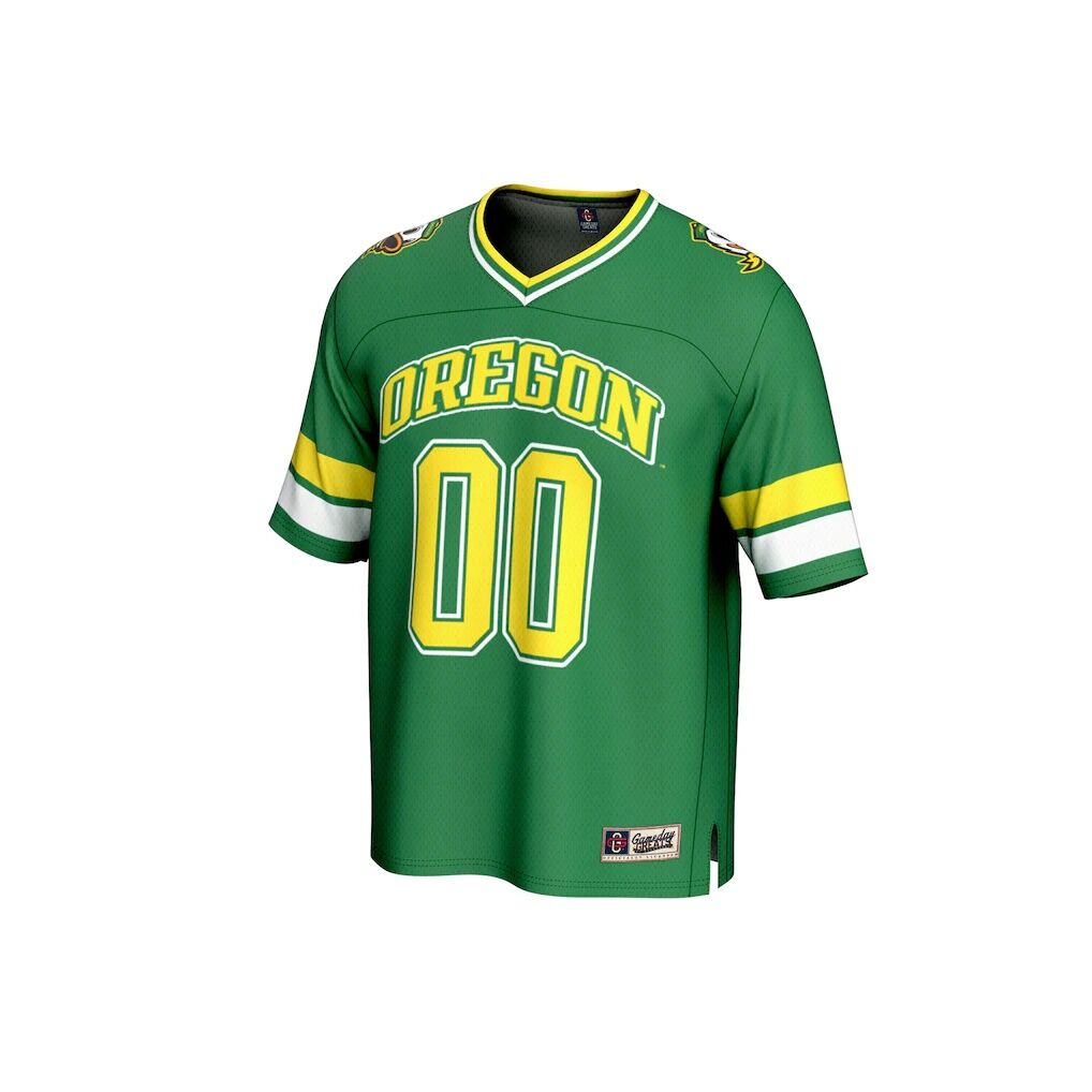 Oregon Ducks GameDay Greats Unisex NIL Pick-A-Player Football Fashion Jersey