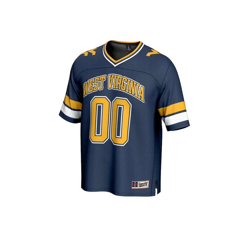 West Virginia Mountaineers GameDay Greats Unisex NIL Pick-A-Player Football Fashion Jersey