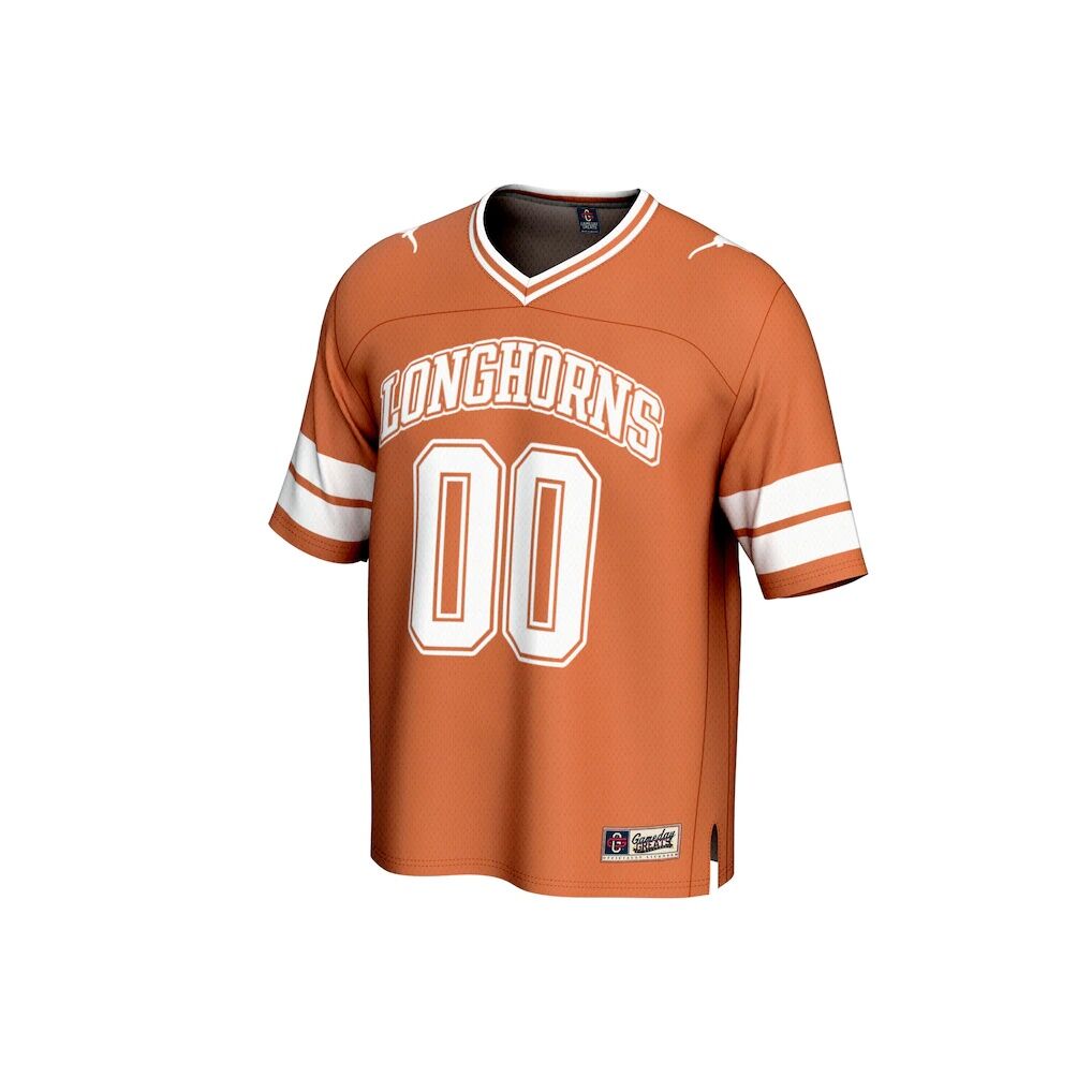 Texas Longhorns GameDay Greats Youth NIL Pick-A-Player Football Fashion Jersey - Texas Orange