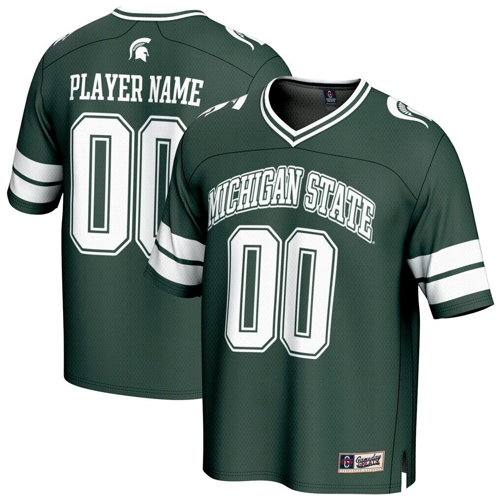 Michigan State Spartans GameDay Greats Youth NIL Pick-A-Player Football Fashion Jersey