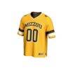 Missouri Tigers GameDay Greats Youth NIL Pick-A-Player Football Fashion Jersey - Gold - Side View