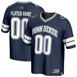 Penn State Nittany Lions GameDay Greats Youth NIL Pick-A-Player Football Fashion Jersey - Navy - Front View