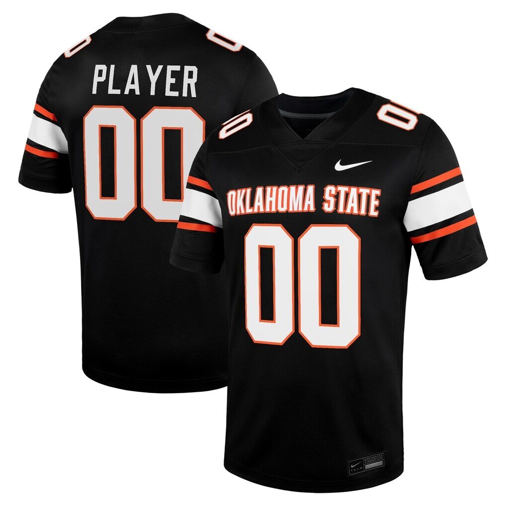 Oklahoma State Cowboys Nike NIL Pick-A-Player Football Game Jersey