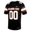 Oklahoma State Cowboys Nike NIL Pick-A-Player Football Game Jersey - Black - Side View