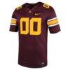 Minnesota Golden Gophers Nike Custom Football Game Jersey - - Side View