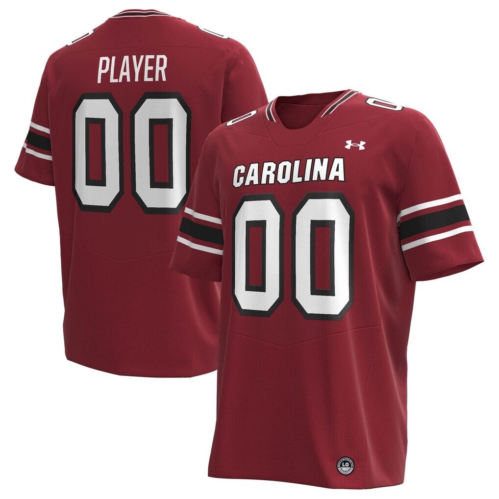 South Carolina Gamecocks Under Armour NIL Pick-A-Player Replica Football Jersey - Garnet