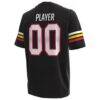 Maryland Terrapins Under Armour Alternate NIL Pick-A-Player Replica Football Jersey - Black - Detail View