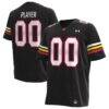 Maryland Terrapins Under Armour Alternate NIL Pick-A-Player Replica Football Jersey - Black - Front View