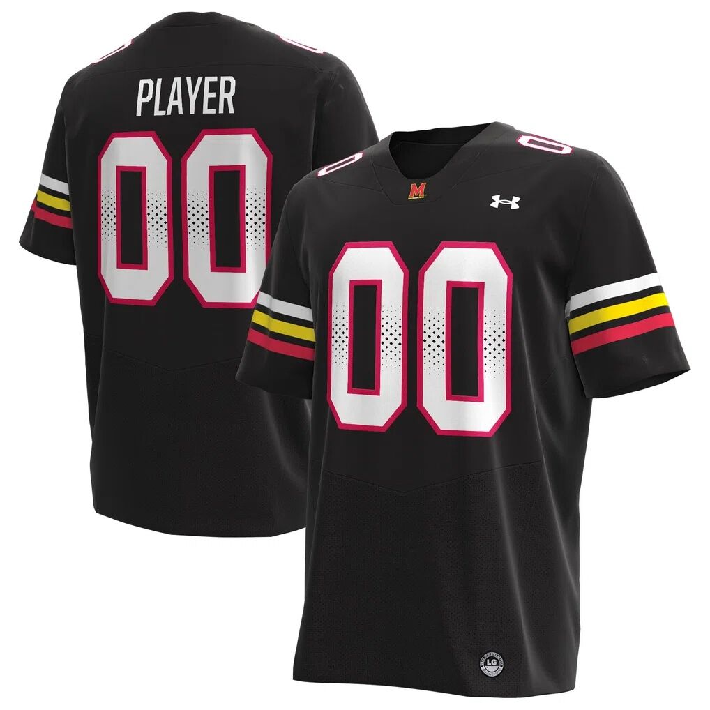Maryland Terrapins Under Armour Alternate NIL Pick-A-Player Replica Football Jersey