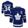 Auston Matthews Toronto Maple Leafs Outerstuff Infant Alternate Replica Jersey - - Front View