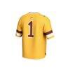 #1 Minnesota Golden Gophers GameDay Greats Unisex Collegiate Football Fashion Jersey - Gold - Detail View
