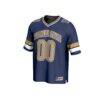 #00 Montana State Bobcats GameDay Greats Unisex Collegiate Football Fashion Jersey - Navy - Side View