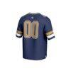 #00 Montana State Bobcats GameDay Greats Youth Collegiate Football Fashion Jersey - Navy - Detail View