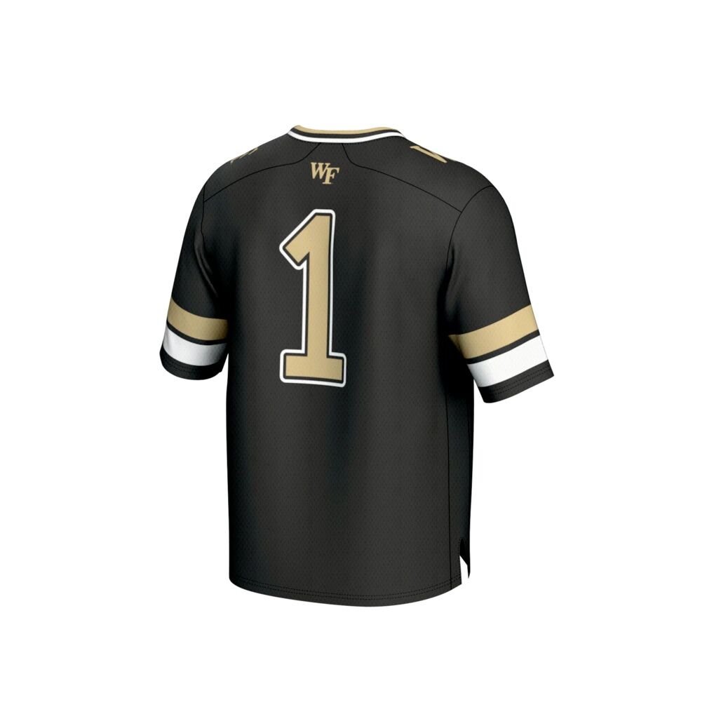 #1 Wake Forest Demon Deacons GameDay Greats Youth Collegiate Football Fashion Jersey