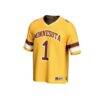 #1 Minnesota Golden Gophers GameDay Greats Youth Collegiate Football Fashion Jersey - Gold - Side View