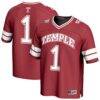 #1 Temple Owls GameDay Greats Youth Collegiate Football Fashion Jersey - - Front View