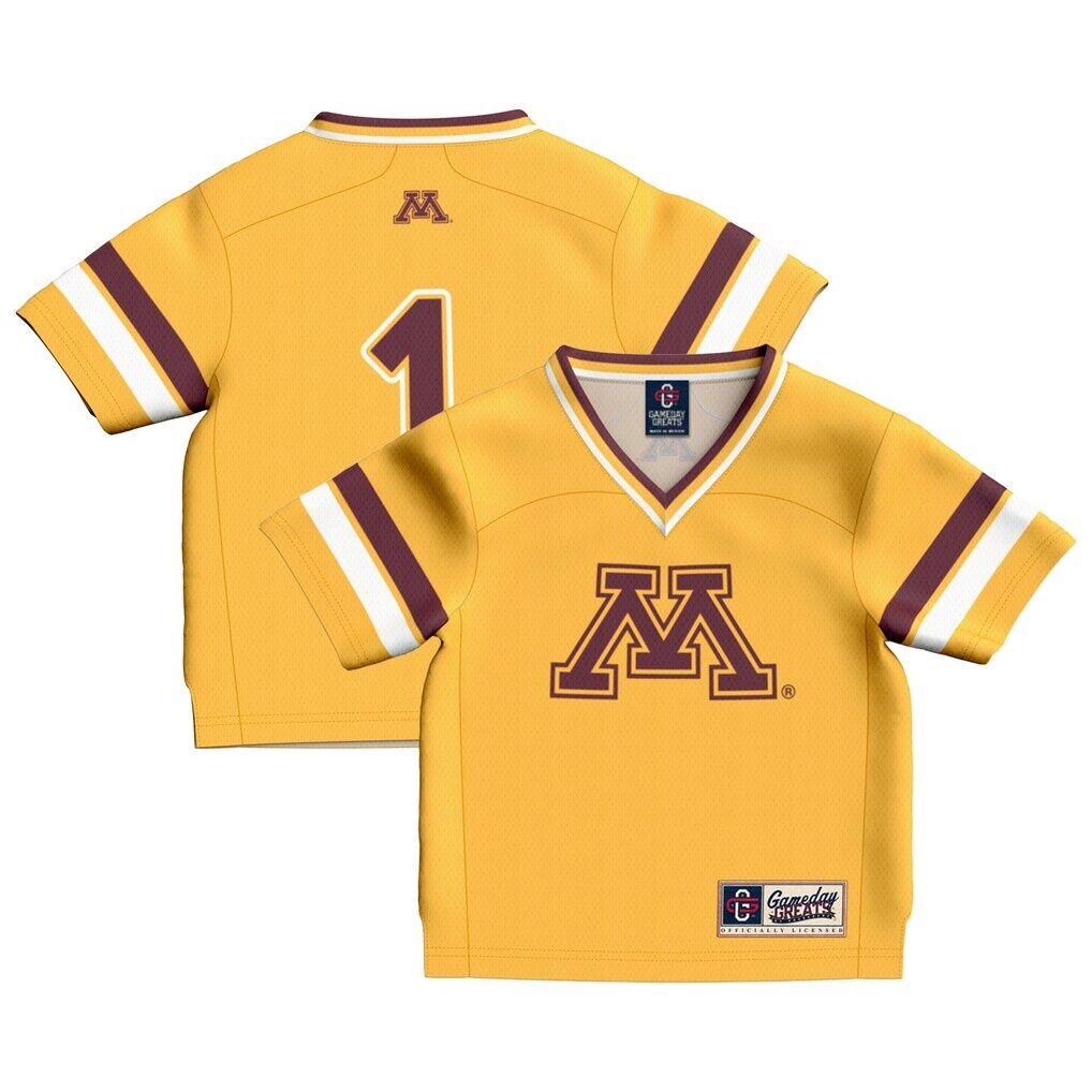 #1 Minnesota Golden Gophers GameDay Greats Toddler Collegiate Football Fashion Jersey