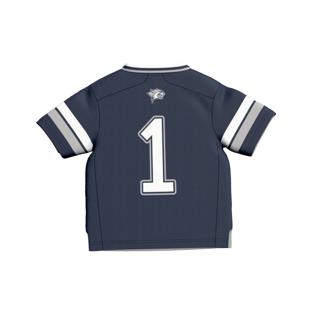 #1 New Hampshire Wildcats GameDay Greats Toddler Collegiate Football Fashion Jersey