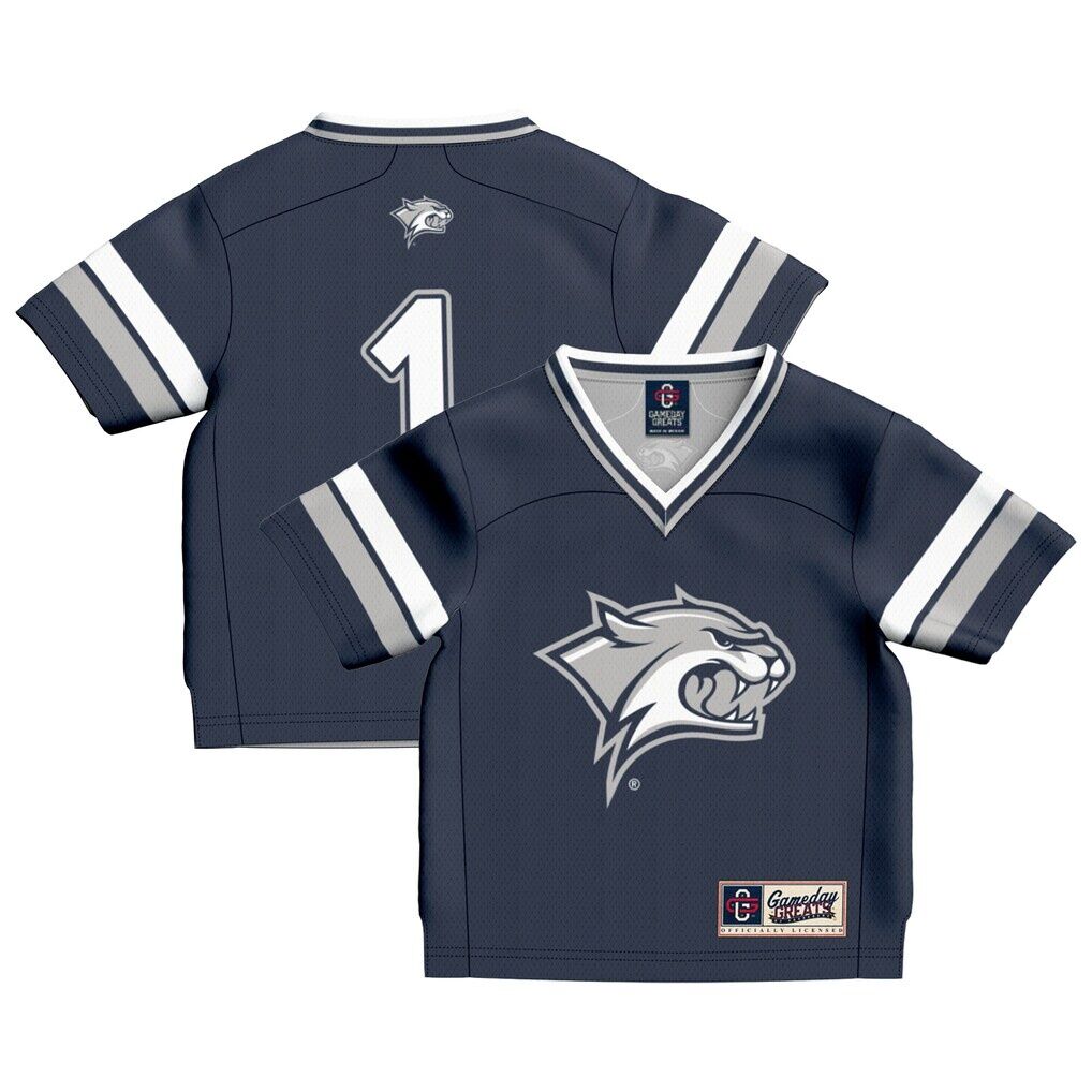 #1 New Hampshire Wildcats GameDay Greats Toddler Collegiate Football Fashion Jersey