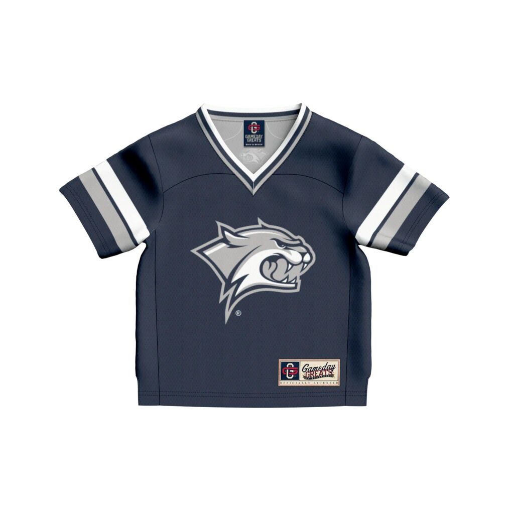 #1 New Hampshire Wildcats GameDay Greats Toddler Collegiate Football Fashion Jersey