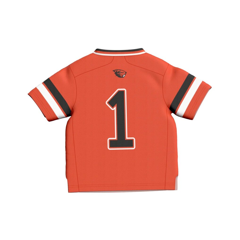 #1 Oregon State Beavers GameDay Greats Toddler Collegiate Football Fashion Jersey