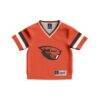 #1 Oregon State Beavers GameDay Greats Toddler Collegiate Football Fashion Jersey - Orange - Side View
