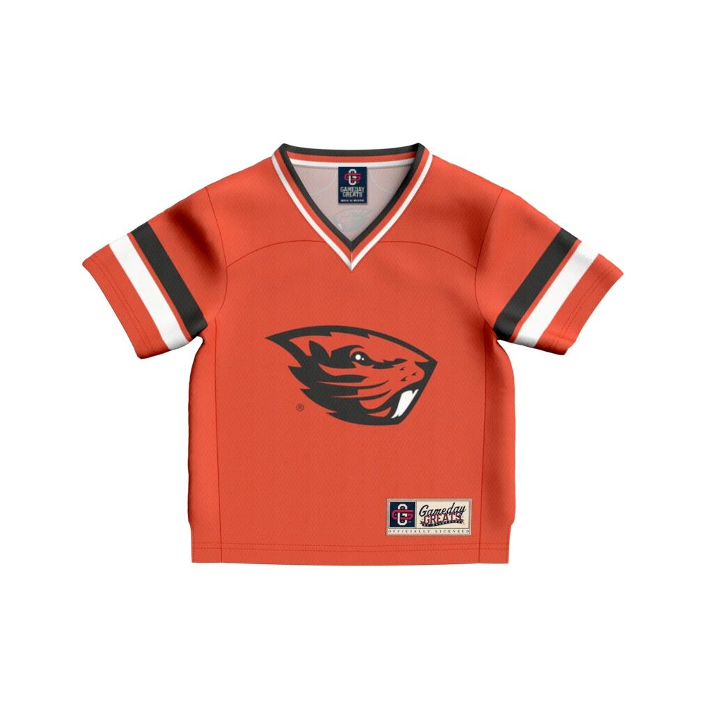 #1 Oregon State Beavers GameDay Greats Toddler Collegiate Football Fashion Jersey
