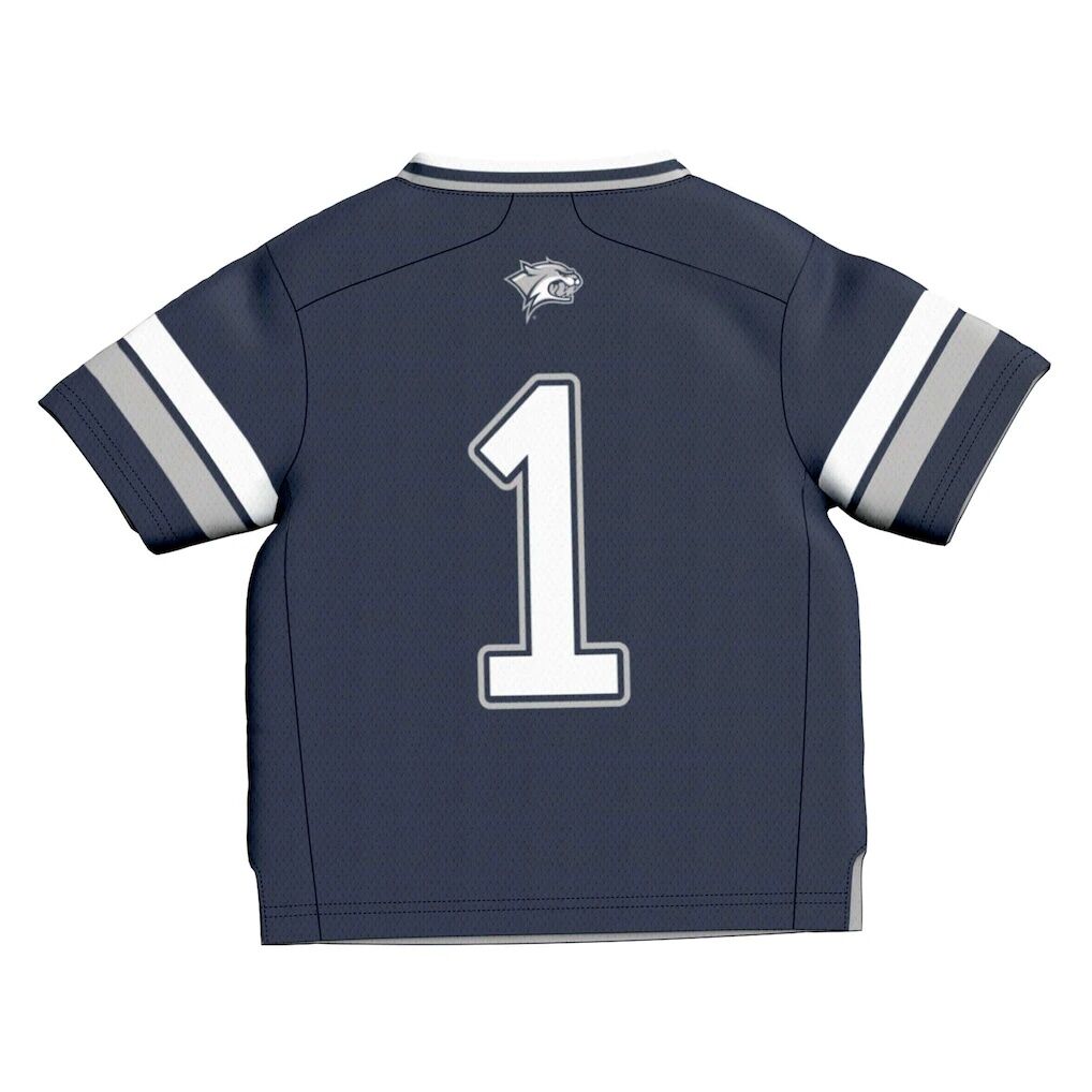 #1 New Hampshire Wildcats GameDay Greats Infant Collegiate Football Fashion Jersey