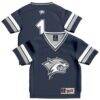 #1 New Hampshire Wildcats GameDay Greats Infant Collegiate Football Fashion Jersey - Navy - Front View