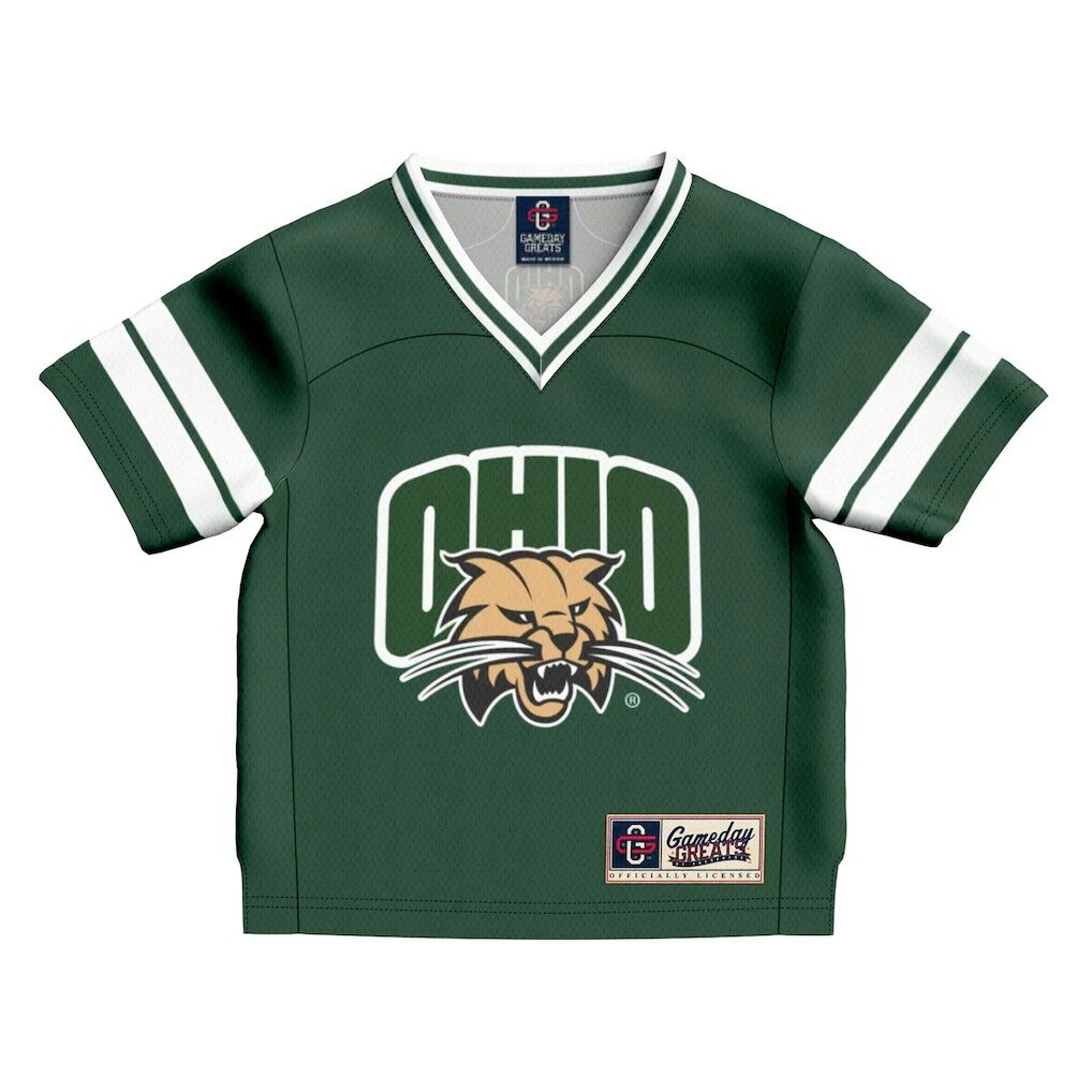 #1 Ohio Bobcats GameDay Greats Infant Collegiate Football Fashion Jersey