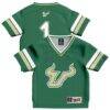 #1 South Florida Bulls GameDay Greats Infant Collegiate Football Fashion Jersey - Green - Front View