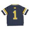 #1 Michigan Wolverines GameDay Greats Infant Collegiate Football Fashion Jersey - Navy - Detail View