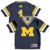 #1 Michigan Wolverines GameDay Greats Infant Collegiate Football Fashion Jersey - Navy - Front View
