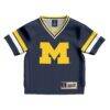 #1 Michigan Wolverines GameDay Greats Infant Collegiate Football Fashion Jersey - Navy - Side View