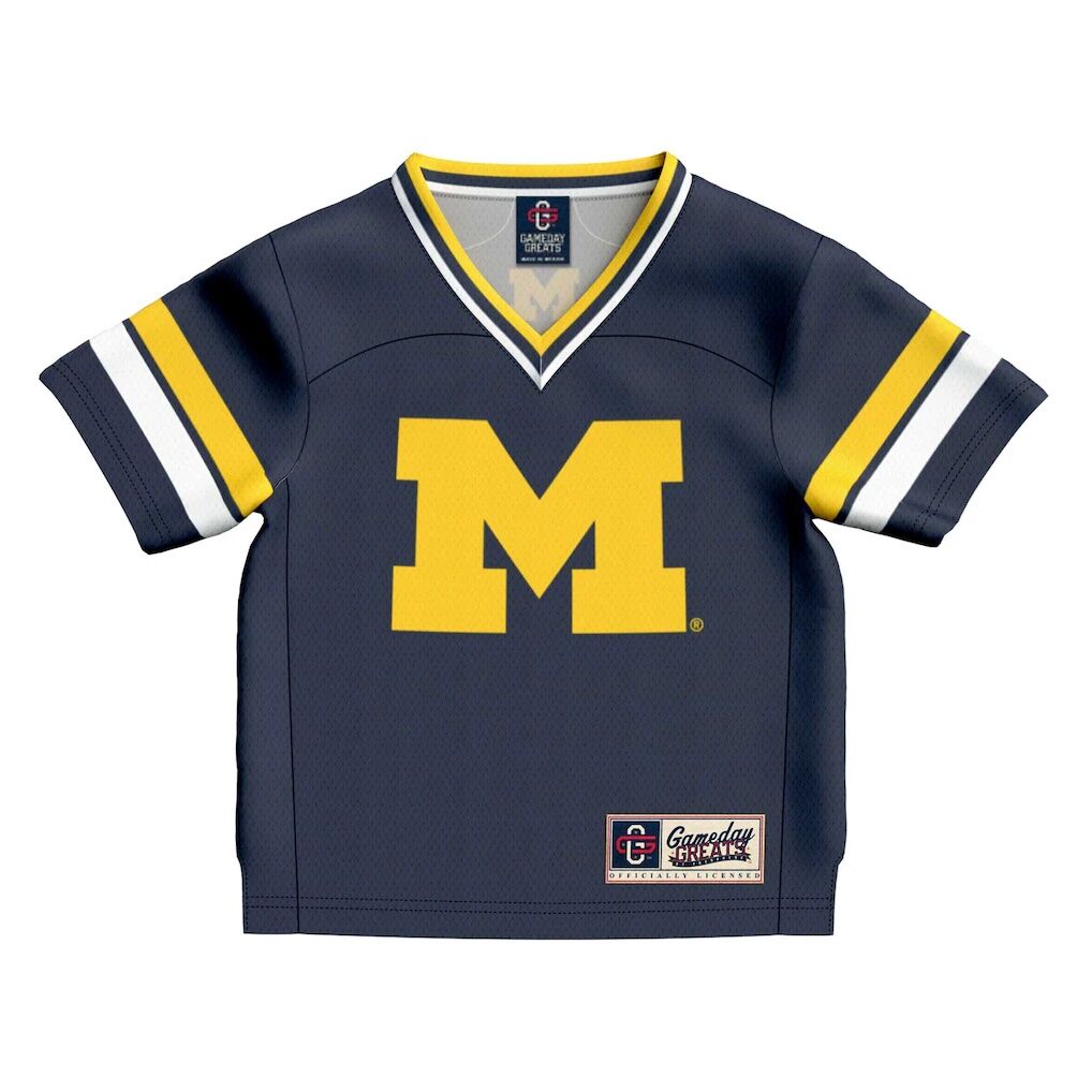 #1 Michigan Wolverines GameDay Greats Infant Collegiate Football Fashion Jersey