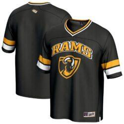 VCU Rams GameDay Greats Spirit Football Jersey - Black - Front View