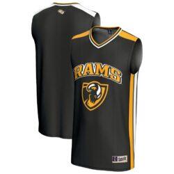 VCU Rams GameDay Greats Spirit Basketball Jersey - Black - Front View