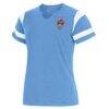 Colorado Rapids Antigua Women's Encounter Notch Neck T-Shirt - - Front View