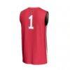 #1 Miami University RedHawks GameDay Greats Unisex Lightweight Collegiate Basketball Fashion Jersey - Red - Detail View