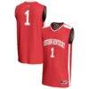 #1 Western Kentucky Hilltoppers GameDay Greats Unisex Lightweight Collegiate Basketball Fashion Jersey - Red - Front View