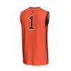 #1 Oregon State Beavers GameDay Greats Unisex Lightweight Collegiate Basketball Fashion Jersey - Orange - Detail View