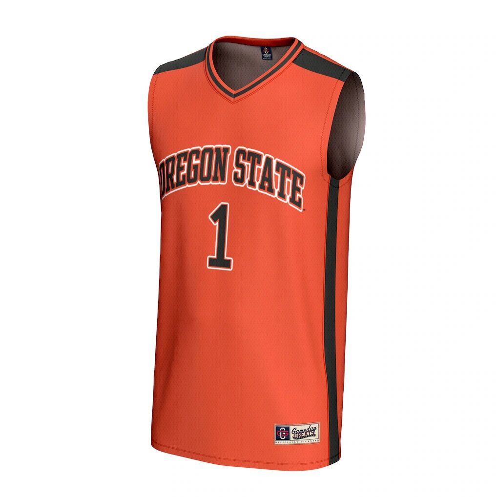 #1 Oregon State Beavers GameDay Greats Unisex Lightweight Collegiate Basketball Fashion Jersey