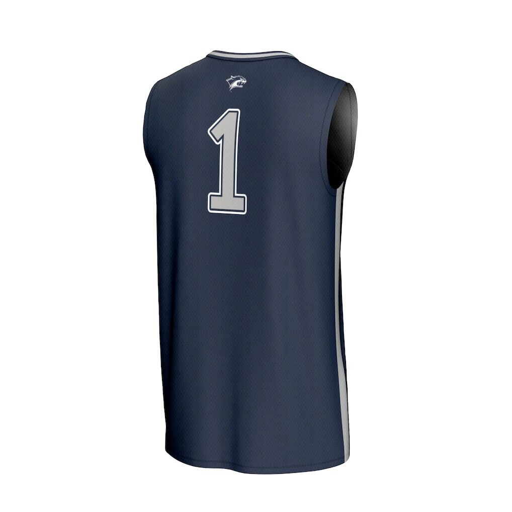 #1 New Hampshire Wildcats GameDay Greats Unisex Lightweight Collegiate Basketball Fashion Jersey